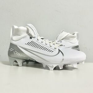Nike Vapor Edge Pro 360 2 “White Silver” Mens Size 4.5 Women’s 6 Football Cleats
